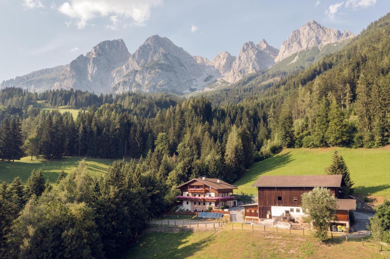 Familienbauernhof Samerhof Pfarrwerfen Exteriér fotografie